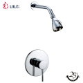 91027A China wholesale wall mounted brass tub faucet concealed hidden shower set